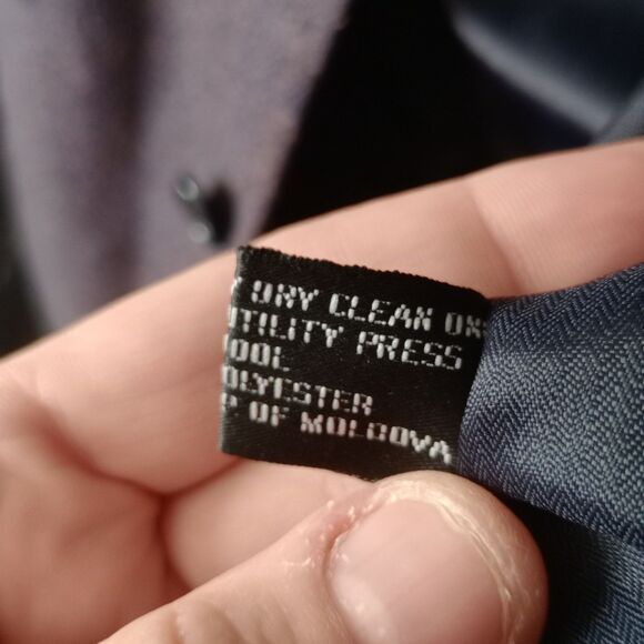 Calvin Lanificio di Pray Sport Coat 44R Plaid Wool Blend Jacket - Picture 6 of 11